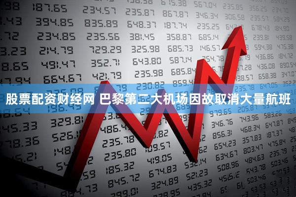 股票配资财经网 巴黎第二大机场因故取消大量航班